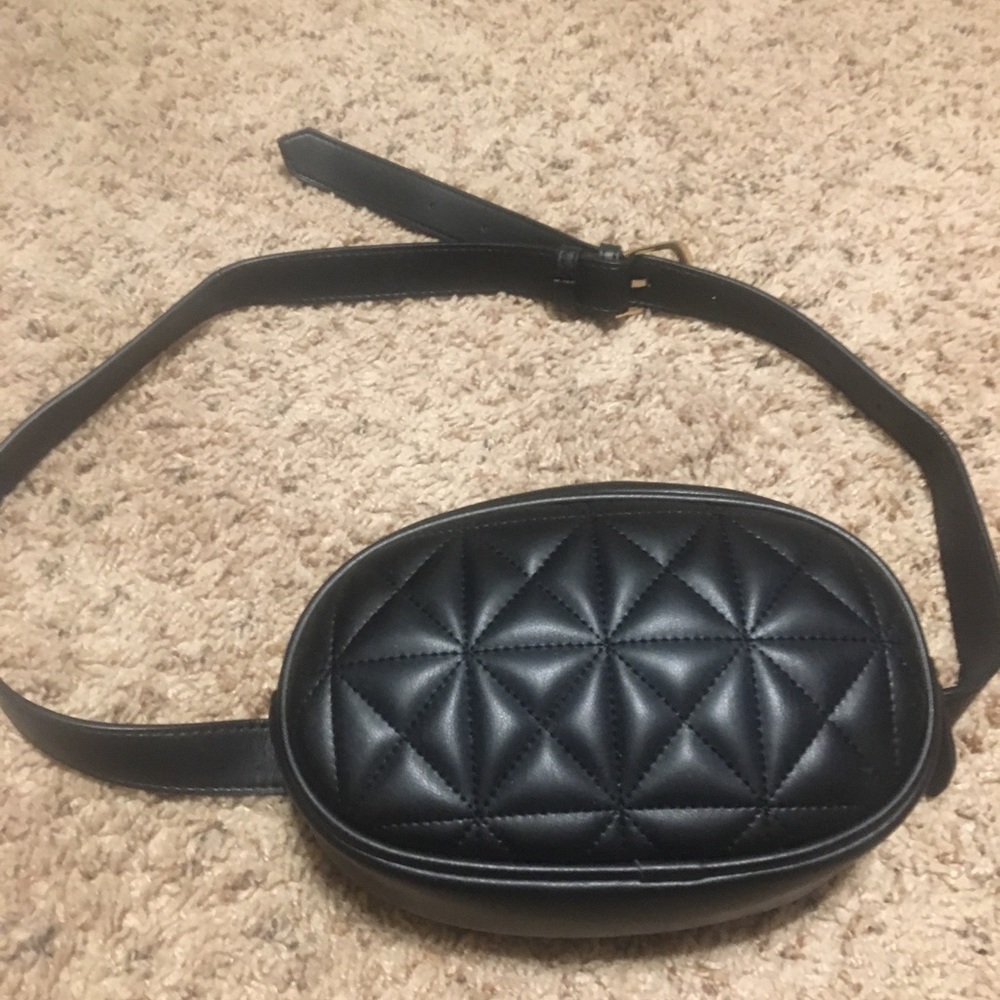 Faux Leather F21 Belt Purse / Fanny Pack
